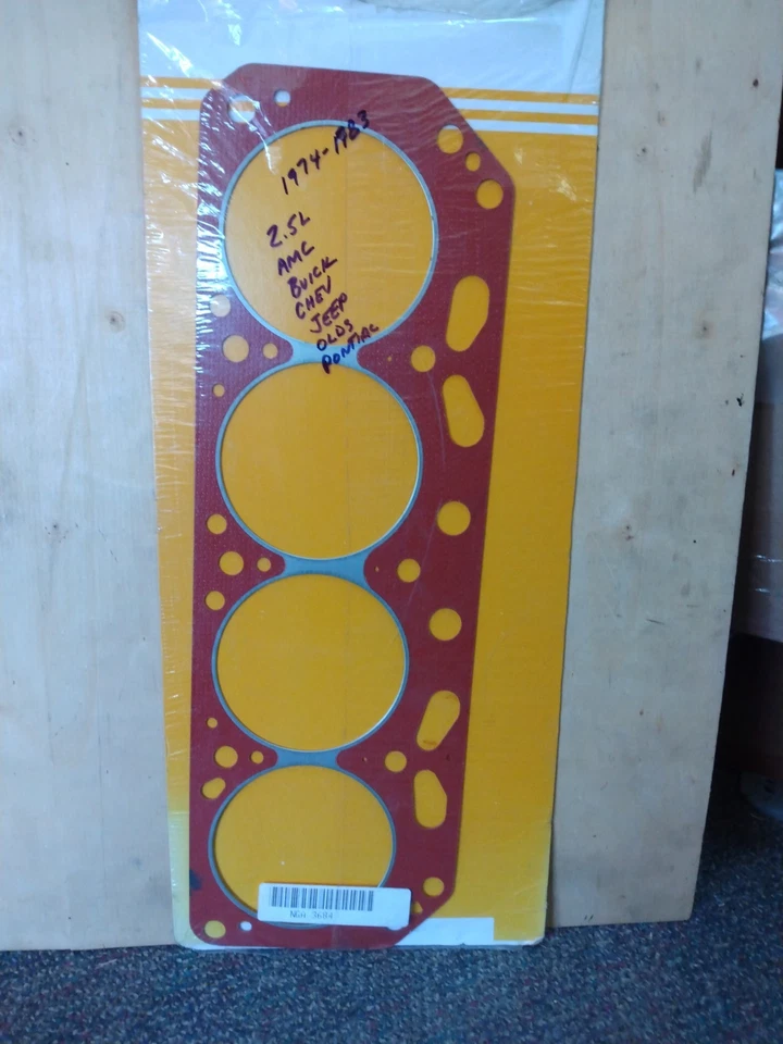 Junta de culata Victor Reinz 3684 2,5 L Pontiac Jeep AMC Buick Olds 1974-1983 Foto 1 de 1