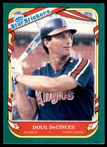 1987 Fleer #34 Doug DeCinces Star Stickers - Picture 1 of 2