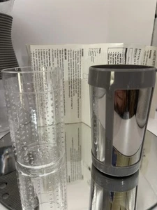 Pampered Chef Glass Cold Brew Pitcher with Plastic Insert Never Used - Picture 1 of 3