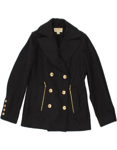 MICHAEL KORS Cappotto donna Pea US 8 lana grigio medio BK14