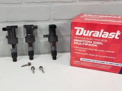 2000-2008 Jaguar X-Type Duralast Ignition Coil Pack Set of 3 E1402-6 - Image 1 of 4