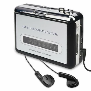 Cassette Player-Cassette Tape to MP3 CD Converter- Powered by Battery or USB - Picture 1 of 6