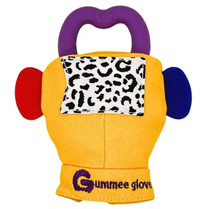 Gummee Glove Teething Toy Mitten Turquoise 3-6 Months Teether Baby - Picture 1 of 6