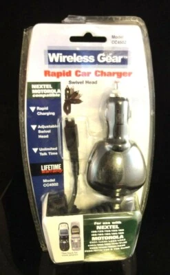 Беспроводное автомобильное зарядное устройство Gear Rapid, CC4502, совместимое с Nextel/Motorola - Изображение 1 из 2