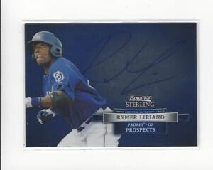 2012 Bowman Sterling Prospect Rymer Liriano Rookie AUTOGRAPH Padres