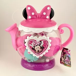 Disney Junior Minnie Mouse Terrific Teapot Set 16 Pieces New Sealed Age 3+ - Picture 1 of 6