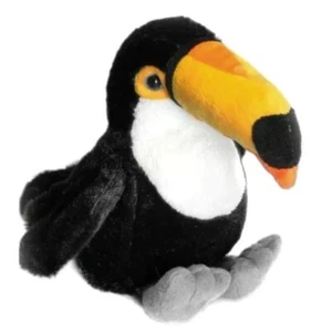 Webkinz Toco Toucan Plush Stuffed Animal Ganz Black No Code - Picture 1 of 4