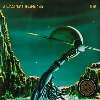 Monster Magnet 25 TAB GOLD VARIANT Napalm Mail Order Vinyl Record LP X/100 - Image 1 of 2