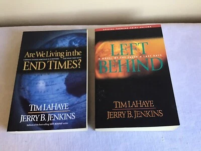 Mixed Lot Of 2 PB Tim LaHaye Jerry B. Jenkins End Of Times Left Behind Book Set - Image 1 of 2