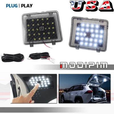 Envío a EE. UU. para Toyota RAV4 XA50 2019-2021 interior maletero carga paquete de luces LED Foto 1 de 4