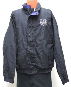vtg ST PAUL STING TEAM Black Jacket XL 90s rare saint sports 1997 windbreaker - Picture 1 of 6