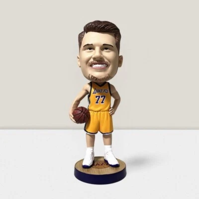 Luka Doncic Los Angeles Lakers Bobblehead NBA Figure - Perfect Basketball Gift