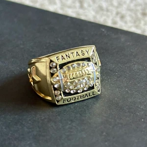 Fantasy Football Championship Ring Trophy American Football Size 10 NO YEAR NFL - Picture 1 of 2