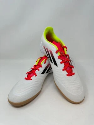 adidas Adult's F50 League Indoor Soccer Shoe - US:M7.5, Cloud White, M3(C229T) - Image 1 of 4