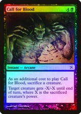 Call for Blood FOIL Betrayers of Kamigawa NM Black Common MAGIC CARD ABUGames