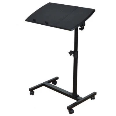 Premium Rolling Laptop Desk Height Adjustable Over Bed Sofa Table Stand - Image 1 of 4