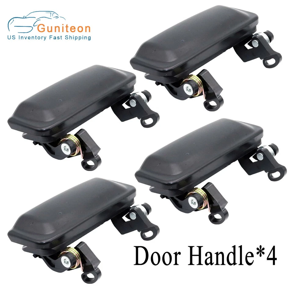 Juego de 4 manijas de puerta exteriores delanteras traseras izquierda derecha para Mercury Mountaineer 1998-2001 Foto 1 de 4