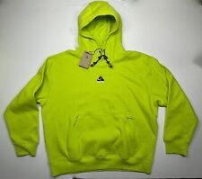 Nike ACG Therma-Fit Adult Unisex Fleece Pullover Hoodie Volt DH3087-389  MEDIUM