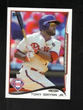 Tony Gwynn, Jr--Philadelphia Phillies--2014 Topps Update Sabermetrics Card