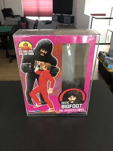 Original BOX and ACRYLIC display ONLY for BIONIC BIGFOOT Six 6 Million Man 1975 - Picture 1 of 21