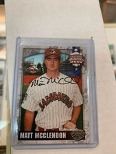Matt Mcclendon 2000 Team Best Rookie Auto Card #