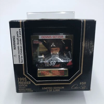 Racing Champions 1995 Premier #59 Dennis Setzer Nascar 1:64 Car - Image 1 of 4