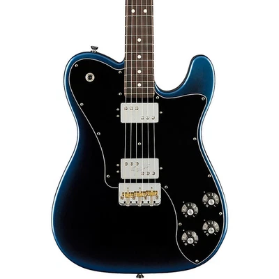 Fender American Professional II Telecaster Deluxe RW FB Guitar Dark Night - Image 1 of 4
