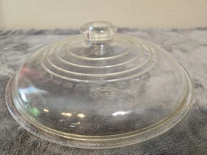 Wagner Ware C-508 10,5” sartén de vidrio cúpula redonda horno holandés tapa de repuesto - Imagen 1 de 9