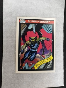 1990 Impel Marvel Universe #37 Wolverine Patch - Picture 1 of 2
