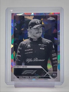VALTTERI BOTTAS 2023 TOPPS CHROME F1 SAPPHIRE B&W IMAGE #38 /15 Q2754 - Picture 1 of 2