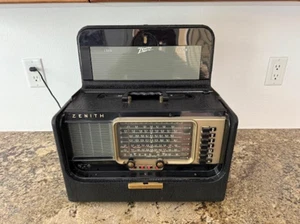 Radio imán onda tubo transoceánico Zenith vintage - piezas/reparación - Imagen 1 de 7