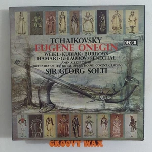 SET 596-8 Tchaikovsky Onegin 3-LP SOLTI Weikl/Kubiak/Burrows Decca - NM - Bild 1 von 4