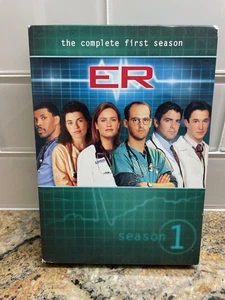 ER - The Complete First Season DVD 2010 Deluxe 7 Disc Set Pilot plus 24 episodes - Picture 1 of 1