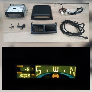 98-02 Subaru Impreza Forester Compass Barometer Altimeter Pack Complete Oem - Picture 1 of 9