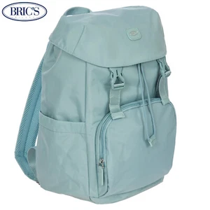BRIC'S POSITANO light blue nylon travel backpack / men's backpack, Medium - Picture 1 of 8