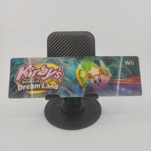 Kirby's Return to Dreamland Lenticular Bookmark 2011 Nintendo Wii Promo Item - Picture 1 of 8