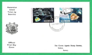ASCENSION ISLAND - QE II - SPACE SATELLITE FDC - 20th MAR 1975 - Picture 1 of 1