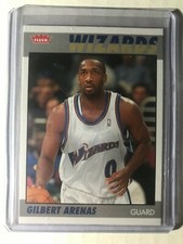 2007-08 Fleer 1987-88 Retro Gilbert Arenas #87R-5 Washington Wizards
