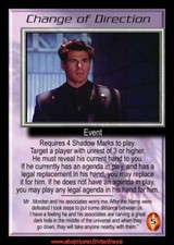 Babylon 5 CCG-change of direction/the shadows