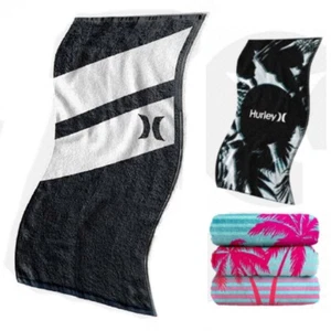Hurley Beach Towels - Brand New with Tags - Hurley Surf Towels Velour / Cotton - Picture 1 of 6