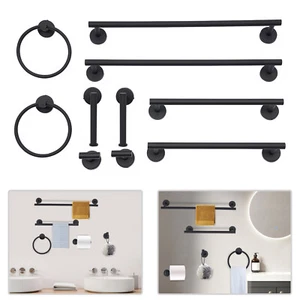 10 Piece Bathroom Hardware Set Bathroom Accessory Set Towel Racks for Bathroom - Picture 1 of 23