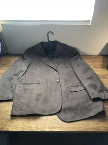 Boat House Row Dark Brown 2 Button Blazer Size XL Extra Large - Picture 1 of 3