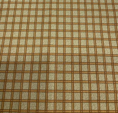 CIVIL WAR HOMEFRONT #8157-GREEN PLAID-SORGHUM TAFFY 1840-1880 BY BRACKMAN- BTY - Image 1 of 2