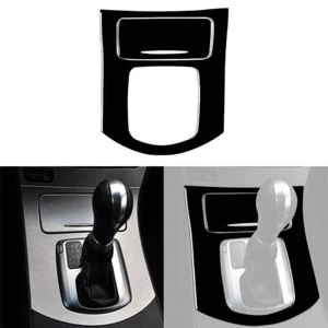 For Infiniti G35 G37 07-13 2Pcs Piano Black Console Gear Shift Panel Cover Trim - Foto 1 di 1