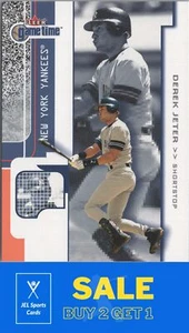 2001 Fleer Game Time #1 Derek Jeter - Picture 1 of 2