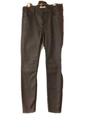 Pantalones de mezclilla WeSC Lizzy negros suaves 5 bolsillos súper elásticos para mujer talla 30x34 Foto 1 de 4