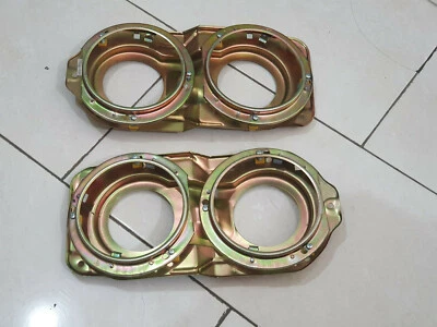 MITSUBISHI FUSO CANTER FE110 FE111 FE211 HEADLAMP HEADLIGHT BRACKET SET - Image 1 of 4