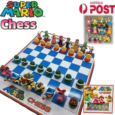 Super Marie Chess Set Game Chessboard Pieces Education Adult Kid Christmas Gifts - Image 1 of 4