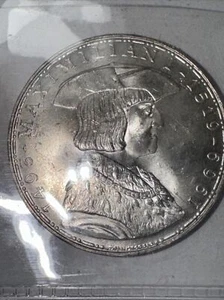 1969 AUSTRIA Silver Coin 50 Schilling 450th Anniversary Death of Maximilian I - Picture 1 of 8