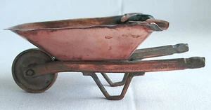 Cenicero de carretilla de cobre - Imagen 1 de 7